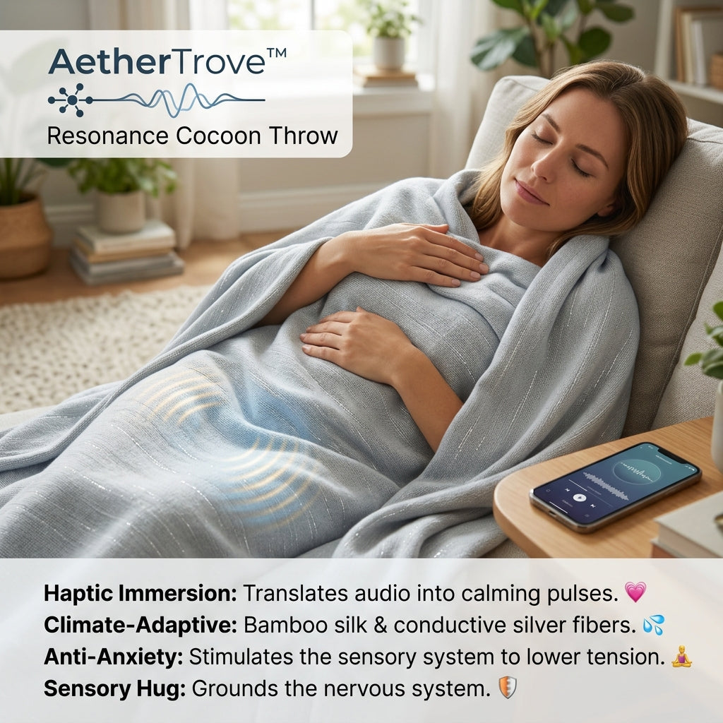 AetherTrove™ Resonance Cocoon Throw